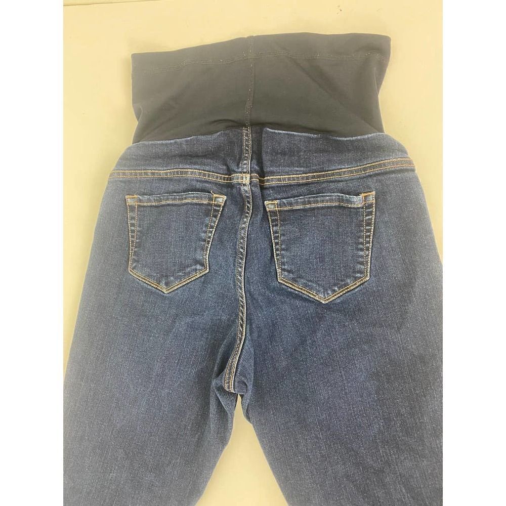 liz lange Target maternity jeans blue full panel Jegging – Size Small